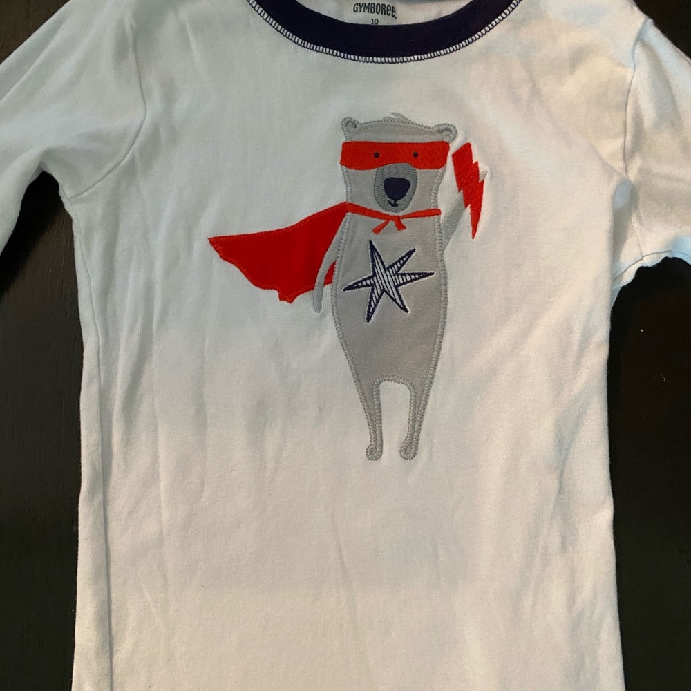 Flying bear pajamas